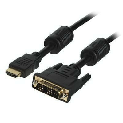 Cabo HDMI Macho / DVI-D (18+1) Macho 1,5mt High Speed-Cabos-SMI-Music Stage