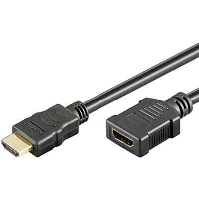 Cabo HDMI Macho / HDMI Fêmea 2mt-Cabos-MP-Music Stage