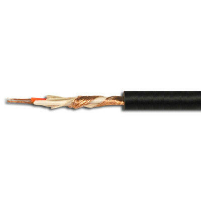 Cabo Microfone Ø6mm 2 Cond.+ Malha Preto 100mt - Bobine-Fichas e cabos-Nimo-Music Stage