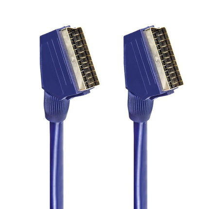 Cabo Scart Macho / Scart Macho 1,5mt - 8mm-Cabos-DCU-Music Stage