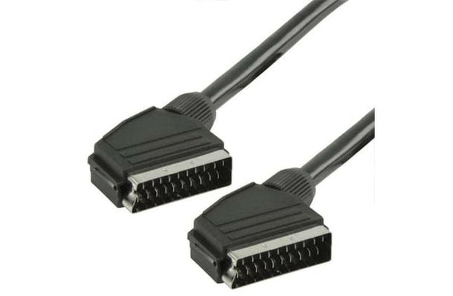 Cabo Scart Macho / Scart Macho 2,5mt-Cabos - Audiovisual-Smi-Music Stage