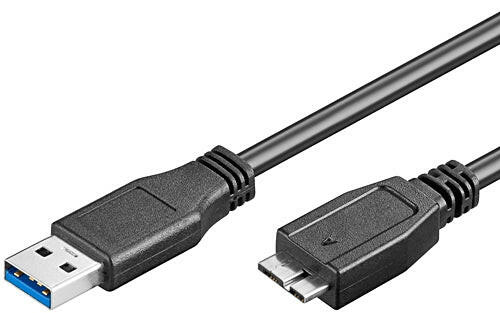 Cabo USB 3.0 "A" Macho / Micro USB 3.0 "B" Macho 1,8mt-Fichas e cabos-SMI-Music Stage