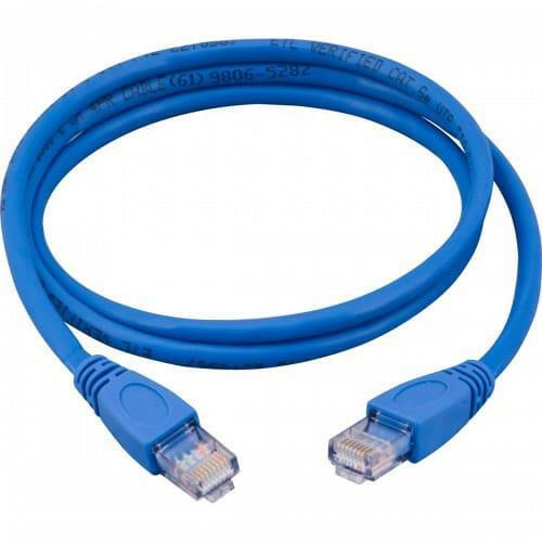 Cabo UTP CAT5e 20mt - Azul-Fichas e cabos-SMI-Music Stage