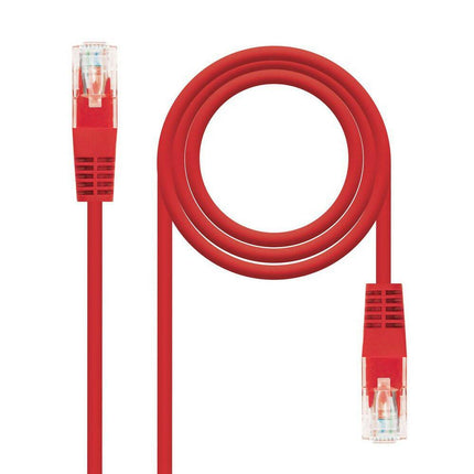 Cabo UTP CAT6 0,50mt - Vermelho-Fichas e cabos-SMI-Music Stage
