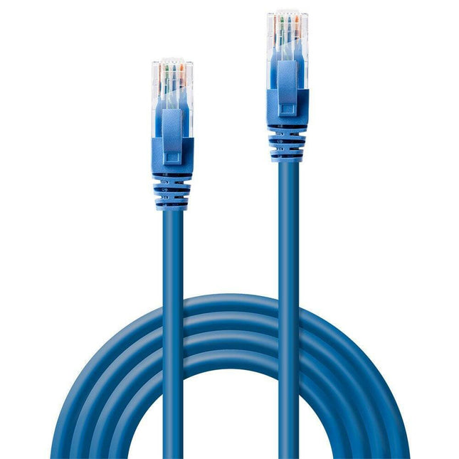 Cabo UTP CAT6 5mt - Azul-Fichas e cabos-SMI-Music Stage