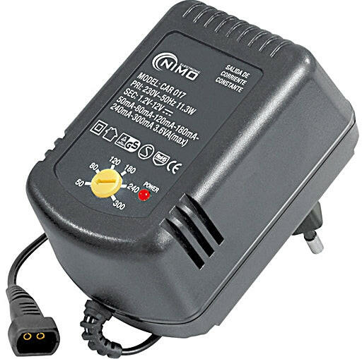 Carregador Automático Baterias Ni-CD/Ni-MH 1,2 a 12V 300mA-Energia-Nimo-Music Stage