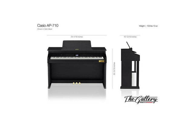 Casio CELVIANO GRAND HYBRID AP-710-Piano Digital-Casio-A Consultar-Music Stage