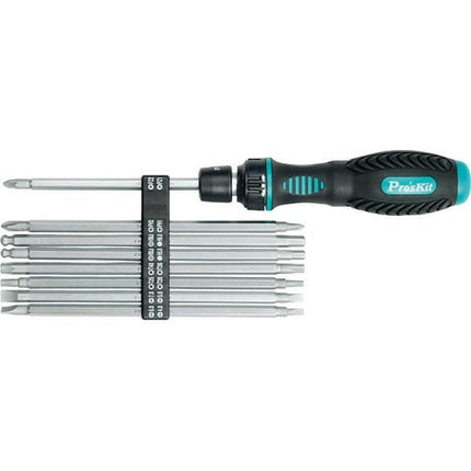 Chave c/ Pontas Reversíveis-Apoio tacnicobricol-ProsKit-Music Stage