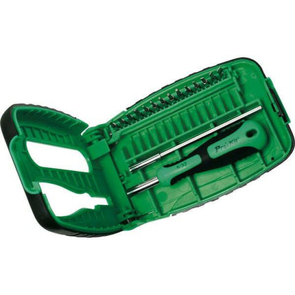 Chave de Precisão c/ 15 Acessórios-Apoio tacnicobricol-ProsKit-Music Stage