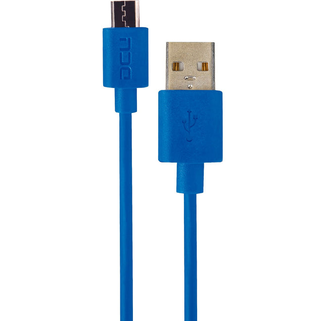 Cabo USB "A" Macho / Micro USB "B" Macho 2mt Azul-Fichas e cabos-DCU-Music Stage