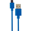 Cable USB "A" Macho / Micro USB "B" Macho 2mt Azul