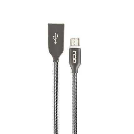 Cabo USB 2.0 "A" Macho / Micro USB "B" Macho 1mt - Metal-Fichas e cabos-DCU-Music Stage