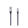 Cabo USB-C 3.1 Macho / USB 2.0 "A" Macho 1,5mt - Alumin