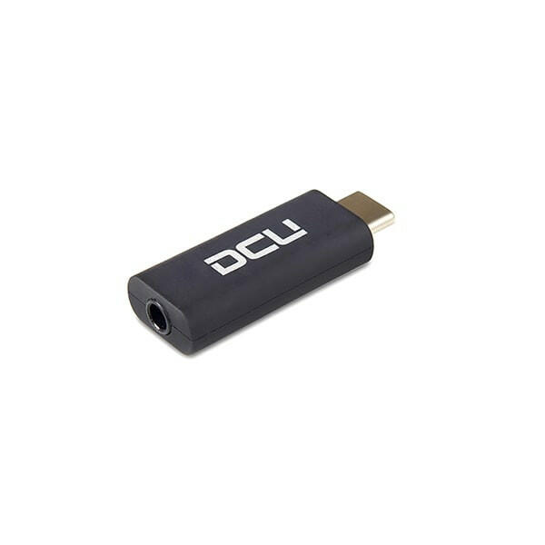 Adaptador USB-C Macho / Aúdio/Aux 3,5mm ST Fêmea-Fichas e cabos-DCU-Music Stage