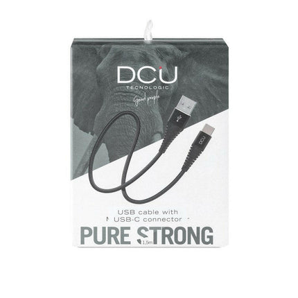 Cabo USB "A" Macho / USB-C Macho 1mt - Pure Strong-Fichas e cabos-DCU-Music Stage