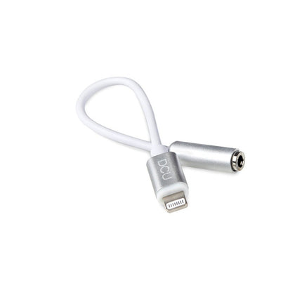 Adaptador Lightning Macho / 3,5mm Fêmea 15cm-Fichas e cabos-DCU-Music Stage