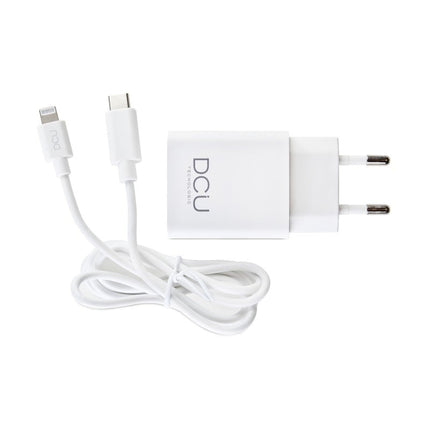Transformador AC230V/DC5V 18W USB-C / Lithning - 1mt-Energia-DCU-Music Stage