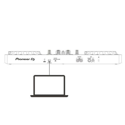 Pioneer DDJ FLX 4-Controladora DDJ-Pioneer Dj-Music Stage