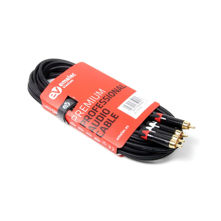 Cabo 2x RCA Macho / 2x RCA Macho 1,5m