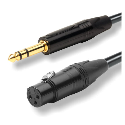 Cabo 6,35 Macho ST / XLR Macho 1m