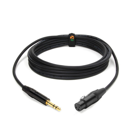 Cabo 6,35 Macho ST / XLR Fêmea 1m
