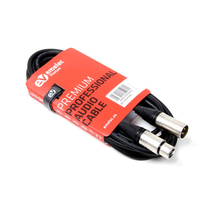 Cabo XLR Macho / XLR Fêmea 3m