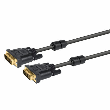 Cabo DVI-D (18+1) Macho / DVI-D (18+1) Macho 3mt-Áudio e Vídeo-Emelec-Music Stage