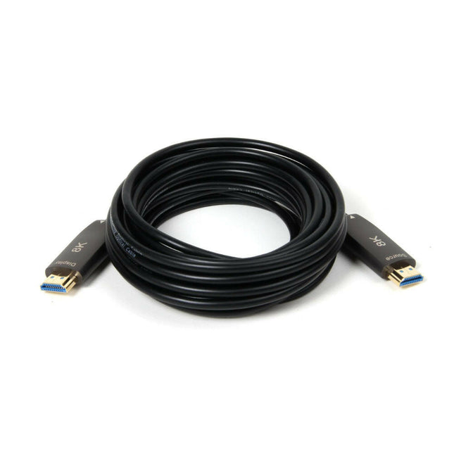 Cabo HDMI Macho / Macho 70mt - Fibra Óptica 8K-Cabos-Emelec-Music Stage