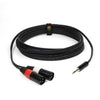 Cabo 3,5 Macho ST / 2x XLR Macho 3mt