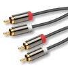 Cabo 2x RCA Macho / 2x RCA Macho 15mt