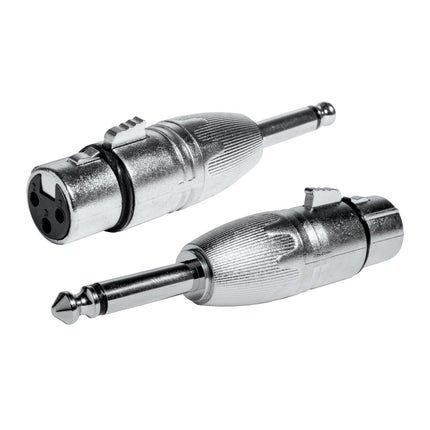 Adaptador 6,35 Macho Mono / XLR Fêmea