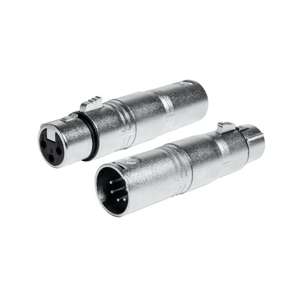 Adaptador XLR Macho 5Pin / XLR Fêmea 3Pin