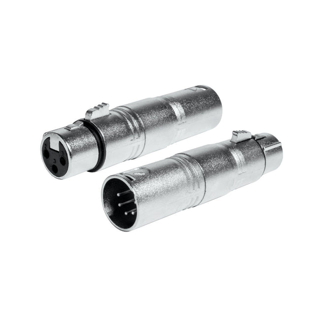 Adaptador XLR Macho 5Pin / XLR Fêmea 3Pin