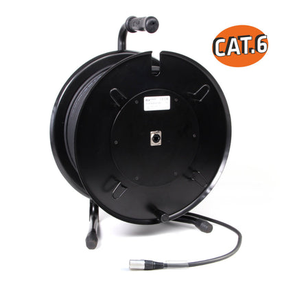 Cabo CAT.6 SF/UTP RJ45 c/Chassis + Enrolador - 80m