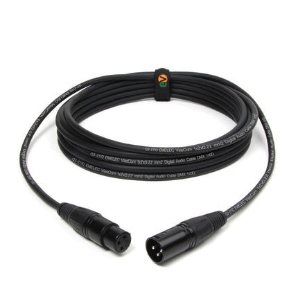 Cabo XLR Macho / XLR Fêmea 20m - Audio Digital e DMX