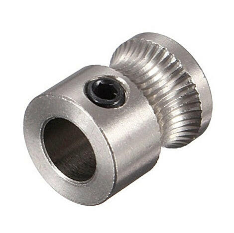 Engrenagem p/ Impressora 3D 1,75mm e 3 mm - Polie 5mm - MK8-Robotica e prototipagem-Funduino-Music Stage