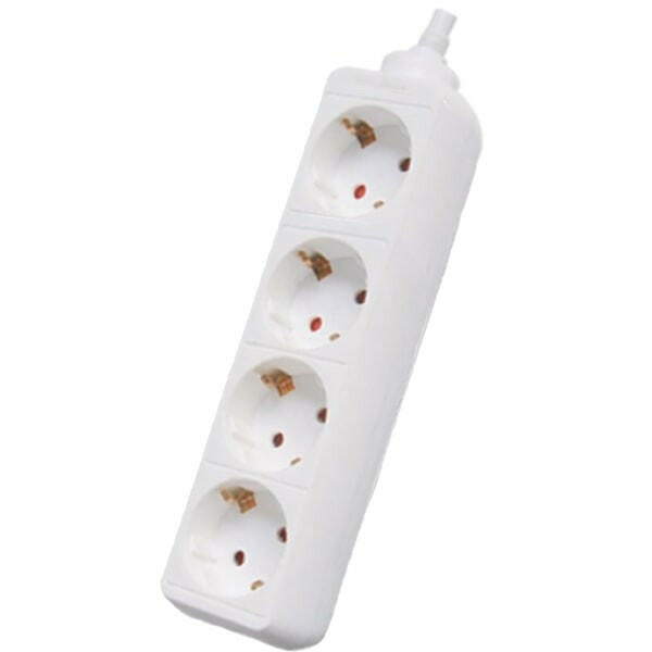 Extensão Eléctrica 4 Vias Shucko 1,5mt-Electricidade-SMI-Music Stage