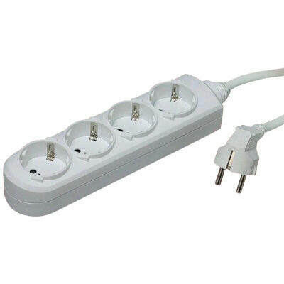 Extensão Eléctrica 4 Vias Shucko 3mt-Electricidade-SMI-Music Stage