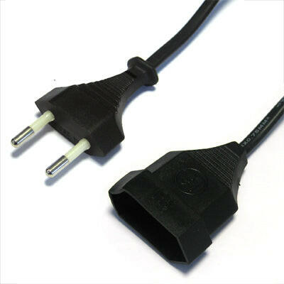 Extensão Eléctrica Euro Macho / Euro Fêmea 10mt-Preta-Electricidade-EDC-Music Stage