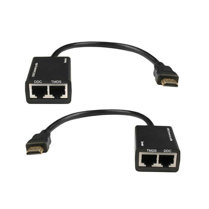 Extensor HDMI via Cat5e/6 máx 30mt-Tv audio video-SMI-Music Stage