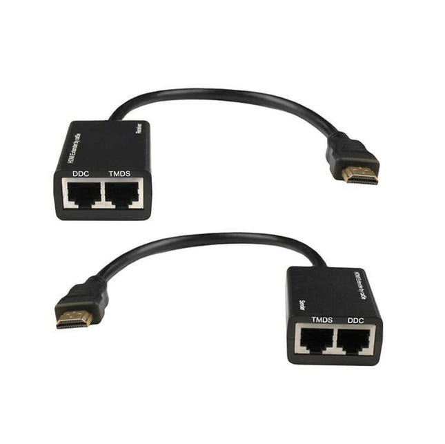 Extensor HDMI via Cat5e/6 máx 30mt-Tv audio video-SMI-Music Stage