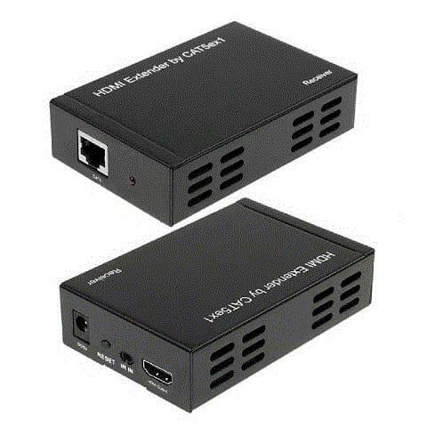 Extensor HDMI via Cat6 máx 100mt - Emissor-Tv audio video-SMI-Music Stage
