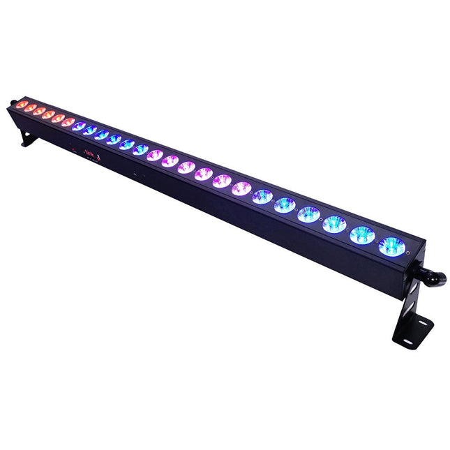 Aluguer Barra Led RGB 24x 3W c/ Bateria - Luminus BAR Fos-Som e luz-Fos-Music Stage
