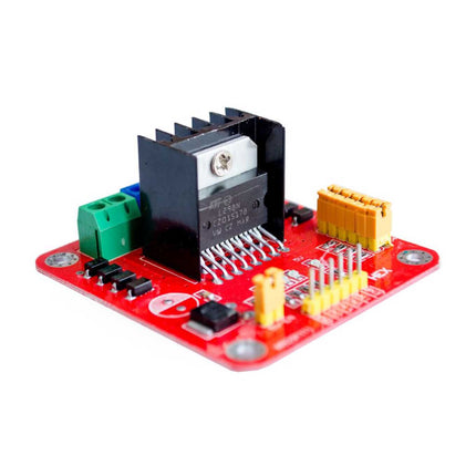 Módulo Controlador H-Brigde Dual p/ Motor -L298N-Robotica e prototipagem-Funduino-Music Stage