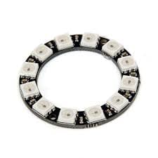 Aro LED RGB SMD5050 - 12LEDs - WS2812-Robotica e prototipagem-Funduino-Music Stage