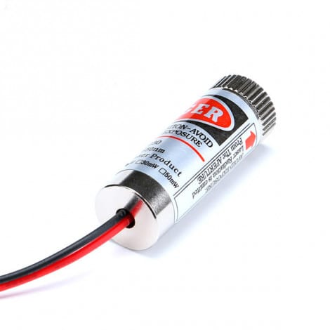 Laser Diodo 650nm 5MW - DC3-5V-Robotica e prototipagem-Funduino-Music Stage