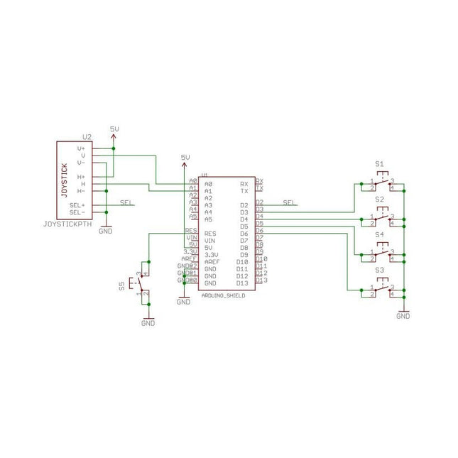 Módulo Joystick p/ Funduino - NRF24L01 NK 5110 LCD I2C-Robotica e prototipagem-Funduino-Music Stage