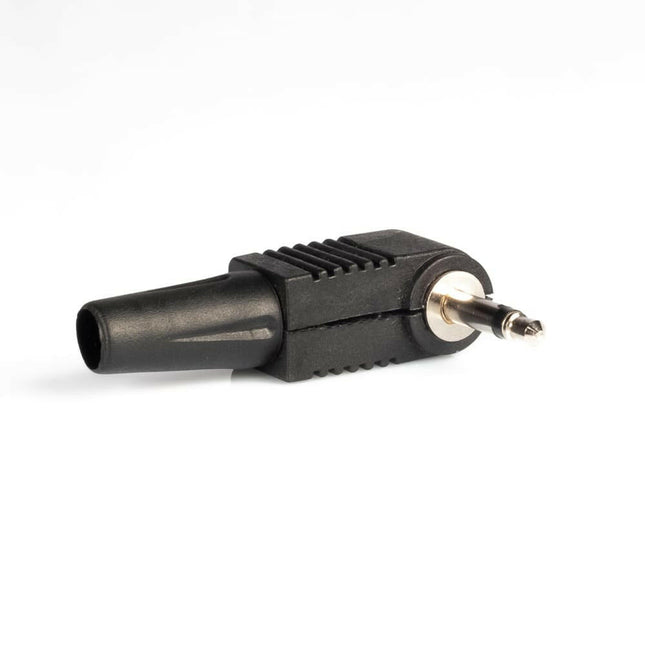 Ficha 3,5 Macho Mono Curva 90º - Plástico-Fichas e cabos-SMI-Music Stage