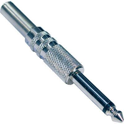 Ficha 6,35 Macho Mono - Metal-Fichas e cabos-EDC-Music Stage