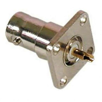 Ficha BNC Fêmea Chassi Painel-Fichas e cabos-SMI-Music Stage